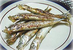 ししゃものバター醤油焼き