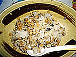 ししゃも納豆ご飯